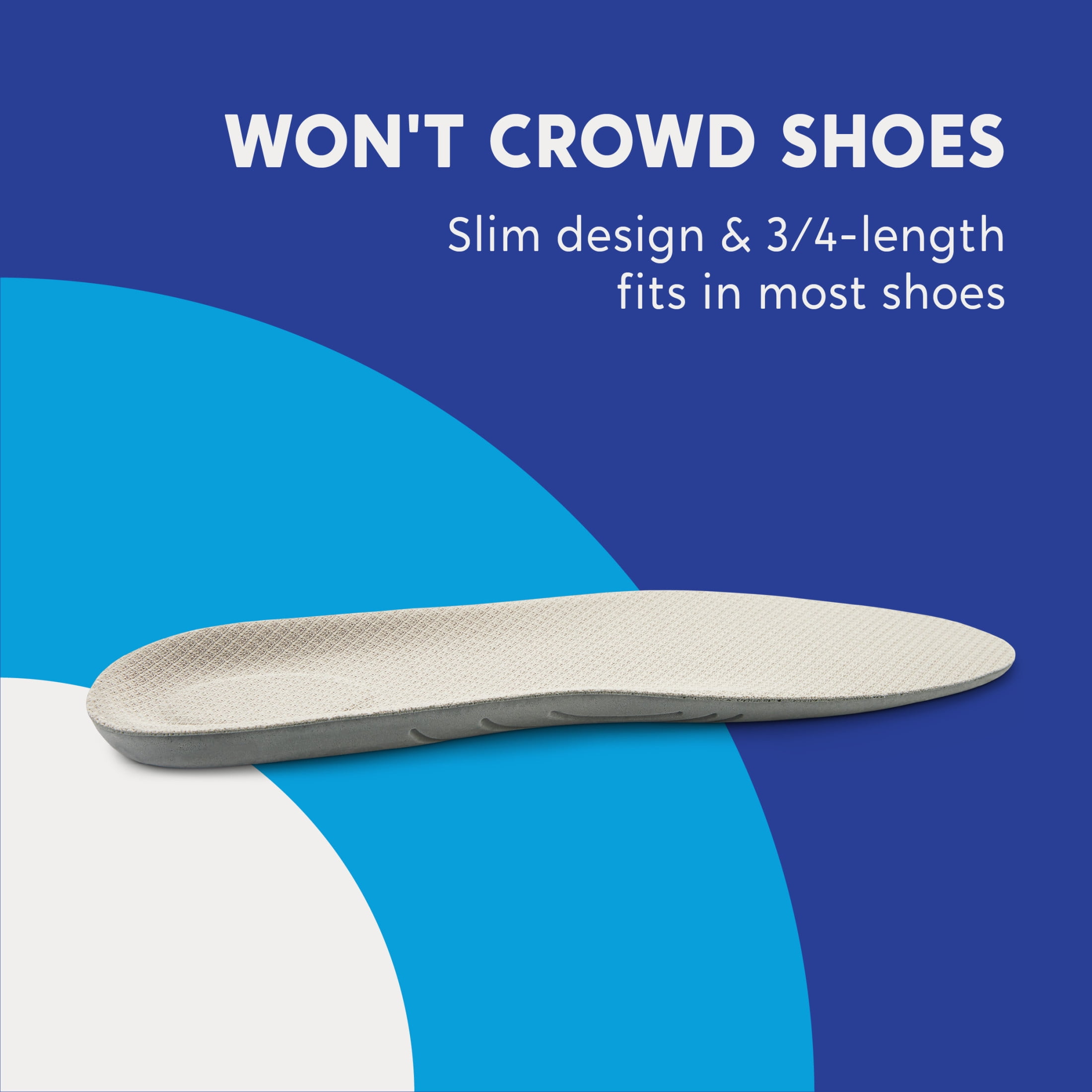 Sof Comfort Comfort Flats Women's Foam Insole, Size 5-10 Trim-to-Fit