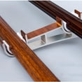 thumbnail image 2 of 2 Pcs Accessoires de Rideaux en Alliage d'Aluminium Double Support Type Poisson Double Code Support de Tringle à Rideaux, 2 of 5