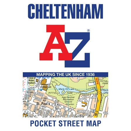 Cheltenham Pocket Street Map, (Hardcover)