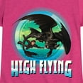 thumbnail image 3 of How to Train Your Dragon - High Flying - Toddler & Youth Girls Short Sleeve Graphic T-Shirt, 3 of 5