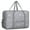 Grey, variant on For Spirit Airlines Personal Item Bag 18x14x8 Inch, Boho Weekender Travel Bag, Foldable Travel Duffel Bag Underseat Carry on Bag with Luggage Sleeve for Women and Men 30L