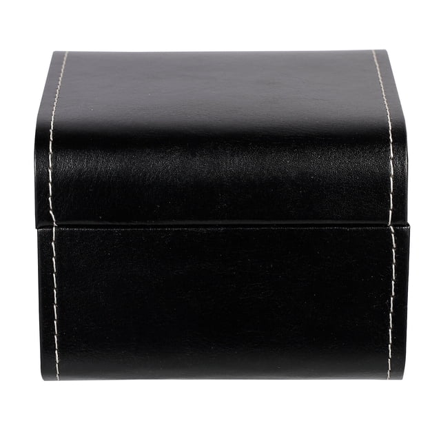 Weiweiguan Single Slot Watch Box PU Leather Watch Storage Box Wristwatch Display Case