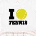 thumbnail image 4 of Inktastic Tennis Girls Toddler Dress, 4 of 5