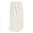thumbnail image 1 of Manta Barefoot Dreams CozyChic de color blanco acanalado, 1 of 3
