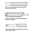 thumbnail image 4 of Fabric Tube Turners, Fine Crafted 3pcs Quick Turn Fabric Set  For Sewing Accessories, 4 of 8