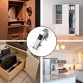 thumbnail image 2 of Cabinet Doors Hinges 4 PCS, 4 inch Hidden Frameless Cabinet Hinges Easy to Install, Soft Closing Concealed Cabinet Hinge with Screws, 2 of 8