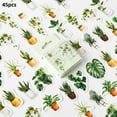 thumbnail image 1 of 45pcs/pack Cute Green Plants Stickers for Scrapbooking and Journaling - Mini Japanese Box Set with Adorable Flakes, 1 of 4