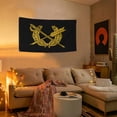 thumbnail image 4 of Fyon US Military Army Jag - Gold Flag banner with Grommets Man cave Decor 3x5Feet, 4 of 4