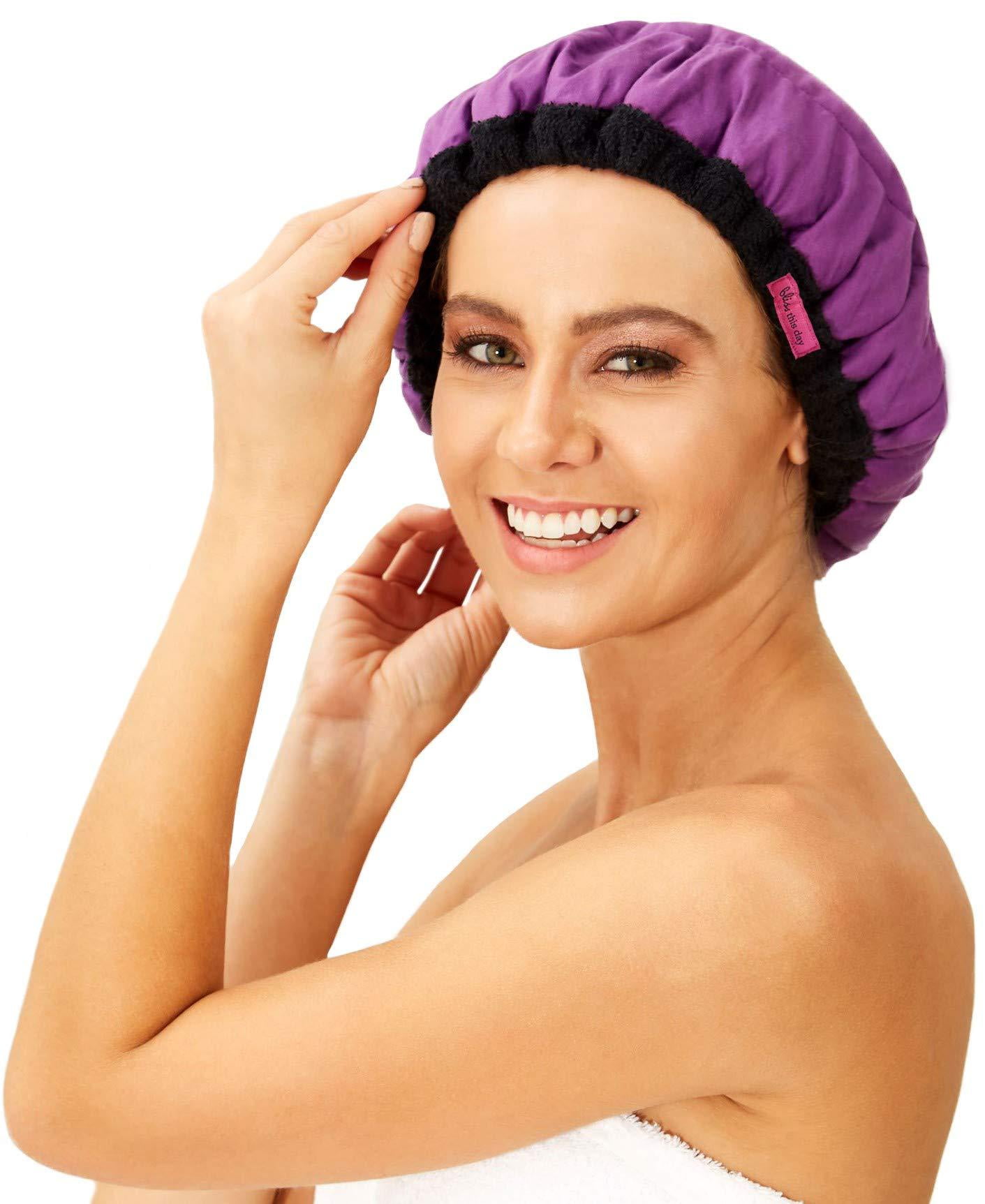 microwave shower cap