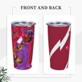 thumbnail image 3 of Taza de café Smiling Critters con tapa, 20 oz, vaso de viaje de acero inoxidable que se mantiene frío durante 9 horas y caliente durante 3 horas, 3 of 7