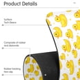 thumbnail image 4 of Yayeee Faucet Mat for Kitchen Sink 30" Diatomite Long Splash Guard Pad, Yellow Rubber Ducks, 4 of 7