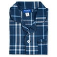 thumbnail image 1 of Bill Baileys Sleepwear Men's Broadcloth Woven Pajama Set (Large T, Grey Blue Plaid), 1 of 4
