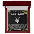 thumbnail image 4 of To My Granddaughter Believe From Grandma Infinity Knot Necklace Message Card, 4 of 17