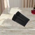 thumbnail image 4 of Unique Bargains 50 Pcs Lightweight Silicone Eyelash Brush for Bathroom Black Plastic Silicone, 4 of 5