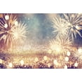 thumbnail image 1 of EREHome Polyester Fabric 5x7ft Golden Backdrops for Photography Gold Fireworks Background for Photo Studio Happy New Year Props, 1 of 2