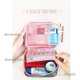 thumbnail image 5 of Portable First Aid Kit Kit, First Aid Storage Bag, for Home Office Travel Car School Outdoor Camping Pouch (Grey, Pink), 5 of 5