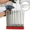 thumbnail image 3 of 12pcs/set 50mm/75mm/100mm 1/4 Hex Shank Magnetic Star Torx Screwdriver Bit T40 With Hole For Exact Screw Unscrew Tools, 3 of 5