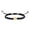 Black E, variant on Bracelets 2 Crafted 1 Gold Plated 26 Initial Woven Bracelet with Heart Charm for Men Women Girls , 30-40 cm, Black F