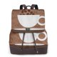thumbnail image 1 of Fotbe Coffee Cafe Cup Mochila Bolso con Estampado para Mujer, Mochila Antirrobo de Nylon Impermeable, Bolsa Ligera de Hombro, 1 of 4