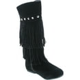 thumbnail image 7 of Yoki Trina 03K Little Girls Moccasin 2 layer Fringe Boots, 7 of 7