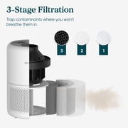 Levoit Core P350-RAC-P Pet Care Air Purifier for Rooms up to 1050 sq ft