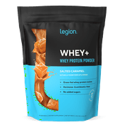 Legion Athletics Whey+ Whey Protein Isolate Powder, Chocolate Hazelnut, 22g Protein, 30 Servings, Naturally Sweetened, No Added Sugar