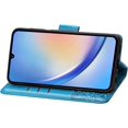thumbnail image 3 of for Samsung Galaxy A34 5G Wallet Case for Women Girls, Shiny Butterfly Flower PU Leather Cover with Card Slot Holder Flip Phone Case for Samsung Galaxy A34 5G Rhinestone Blue, 3 of 18