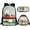 Koala Mushroom Blue, variant on Jeiento Highland Cow School Backpack for Girls 4-6 6-8 Kids Bookbag with Lunch Box 3Pcs Set Elementary School bag Lunch Bag Pencil Case Boys Mushroom Preschool Back Packs Satchel Purple