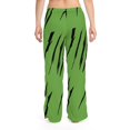 thumbnail image 4 of Effete Feline Claw Marks Scratch Women Pajama Pants (AOP), 4 of 5