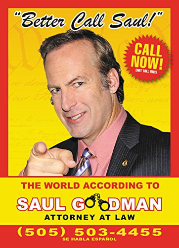 Better Call Saul Decal Sticker Saul Goodman Attorney at Law 2015 Version
