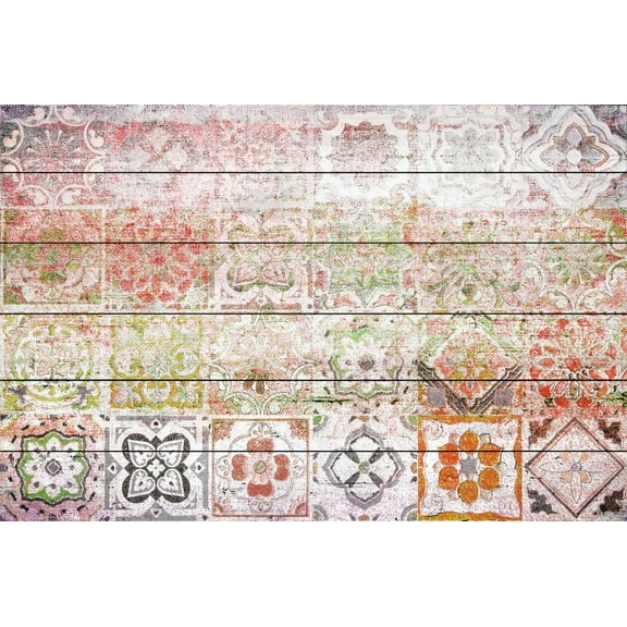 Parvez Taj Settat White Wood Wall Art