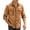 Khaki, variant on Cotton Linen Shirts for Men 2026 Spring Relaxed Fit Long Sleeve Button Down Lapel Collar Business Casual Work Shirt