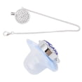 thumbnail image 1 of Bling bling chupete para bebé de diamantes de imitación silicona ultra suave bpa sen chupete infantil seguro talla m adecuado para bebés de 6 a 18 meses, 1 of 7