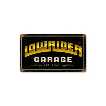 Past Time Signs LR001 Lowrider Garage Automotive Vintage Metal