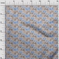 thumbnail image 3 of oneOone Polyester Spandex Gray Fabric Travel Sewing Material Print Fabric By The Yard 56 Inch Wide, 3 of 4