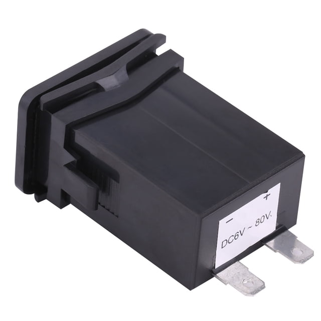Medidor de horas mecánico DC 6-80V para Motor de gasolina diésel generador barco HM001