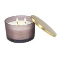 thumbnail image 1 of 14Oz 3 Wick Mauve Jar Scented Candle With Lid Soft Cotton, 1 of 3