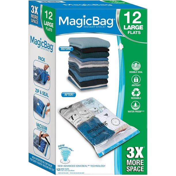 MagicBag Smart Design Instant Space Saver Storage Flat Large Set of