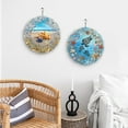 thumbnail image 6 of WIRESTER Wind Spinners Outdoor Hanging Décor 8" for Yard and Garden Decor, Outdoor Decorations - Ocean Blue Turtles, 6 of 7