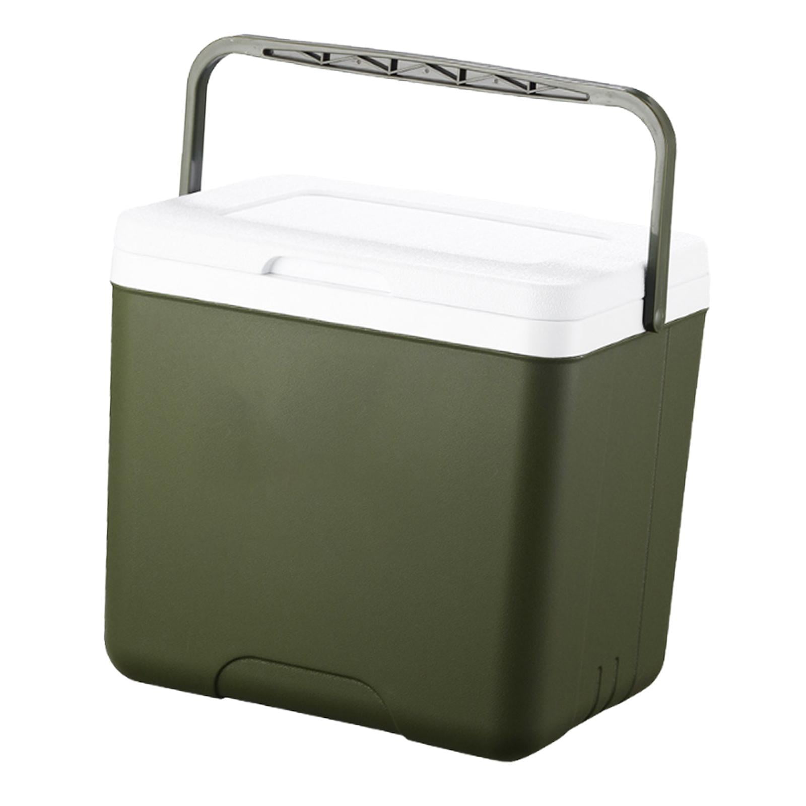 Miulika Container Portable Beverage Storage Organizer Hot/Cold Retention Ice Chest Small for BBQ Picnic Beach Party 24L