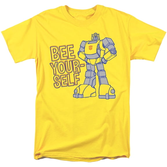 Transformers Bee Yourself S/S Adult 18/1 T-Shirt Yellow