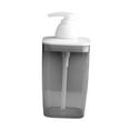 thumbnail image 2 of Dispensador de jabón líquido 420ml de baño multipropósito de lujo Bomba de loción portátil Botella contenedor de lavado de manos para viajes en hotel gris, 2 of 8