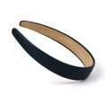 thumbnail image 4 of Navy Blue Headbands for Women 1 Inch Halloween Headbands Wide Thick Red Hairband Faux Leather Headband for Women and Girls Fashion Plastic Hard Head Band Solid Colors（2 packs）, 4 of 11
