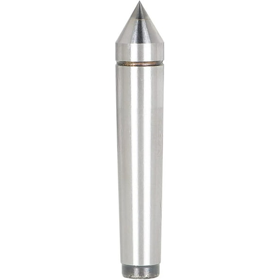 findmall 1Pcs MT2 Carbide Tipped Dead Center Morse Taper 2 Lathe Center 60 Degree Point