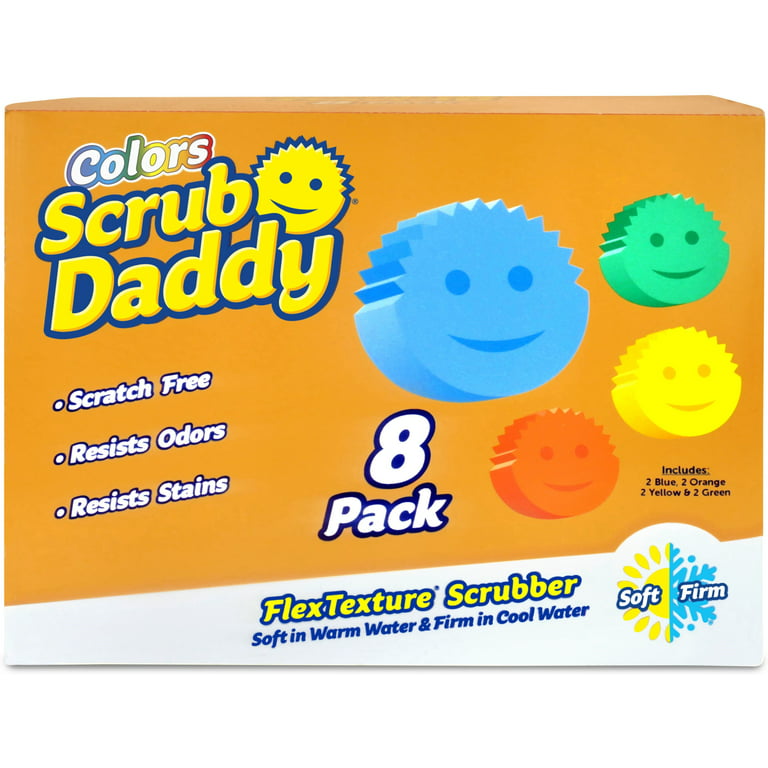 Set of sponges Scrub Daddy, 3 pcs. (orange, blue, green) - AliExpress