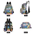 thumbnail image 4 of FORMRS Mini Backpack Purse for Women Quilted Travel Daypack Casual Shoulder Bag, Blue Window, 4 of 7