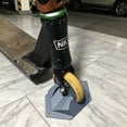 thumbnail image 5 of YingYouFu Pro Scooter Wheel Chock, Parking Stand for 100mm 120mm Wheels, Kick Scooter Floor Storage Bracket, Fixed Dock for Garage, 5 of 6
