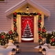 thumbnail image 4 of Christmas Door Set Door Width Door Curtain Holiday Party Decoration Christmas Tree Door Hanging Door Cover Decoration, 4 of 6