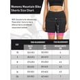 thumbnail image 4 of Qualidyne Women's Mountain Bike Shorts 4D Padded Cycling Shorts Biking MTB Bicycle Biker Shorts for Women Zipper Pockets, 4 of 8