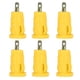 thumbnail image 4 of 100 Uds conector de Terminal de toma de Banana 4mm anillo de seguridad Terminal adaptador de bloque de terminales de cobre niquelado amarillo, 4 of 5